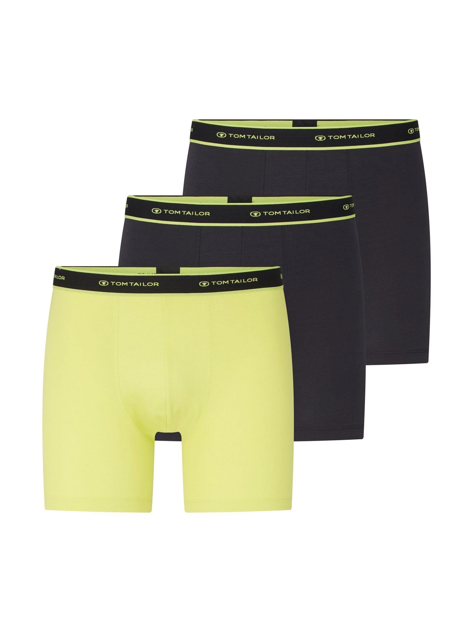 TOM TAILOR Boxershorts Long Pants Im Dreierpack 4 TOM TAILOR Boxershorts Long Pants Im Dreierpack – Bild 2
