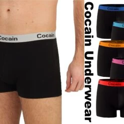 Cocain Underwear Boxershorts Herren Boxershorts Logoschriftzug Am Bund (5-St., 5er-Pack) Spitzenqualität Aus Europa -Zimmerli Geschäft c738e29c 1c28 4245 8597 10b613b1eb26