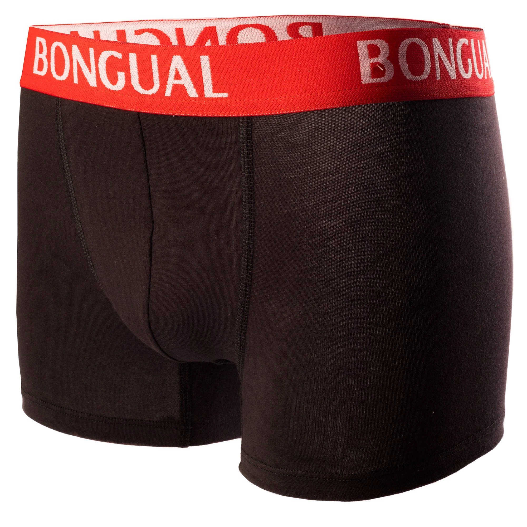 Bongual Boxershorts Herren Hipster Retroshorts Engliegend Mit Schriftzug Mit Kontrastfarbenem Bund 7 Bongual Boxershorts Herren Hipster Retroshorts Engliegend Mit Schriftzug Mit Kontrastfarbenem Bund – Bild 5