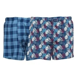 TOM TAILOR Boxershorts Herren Web-Boxershorts, 2er Pack - Baumwolle
