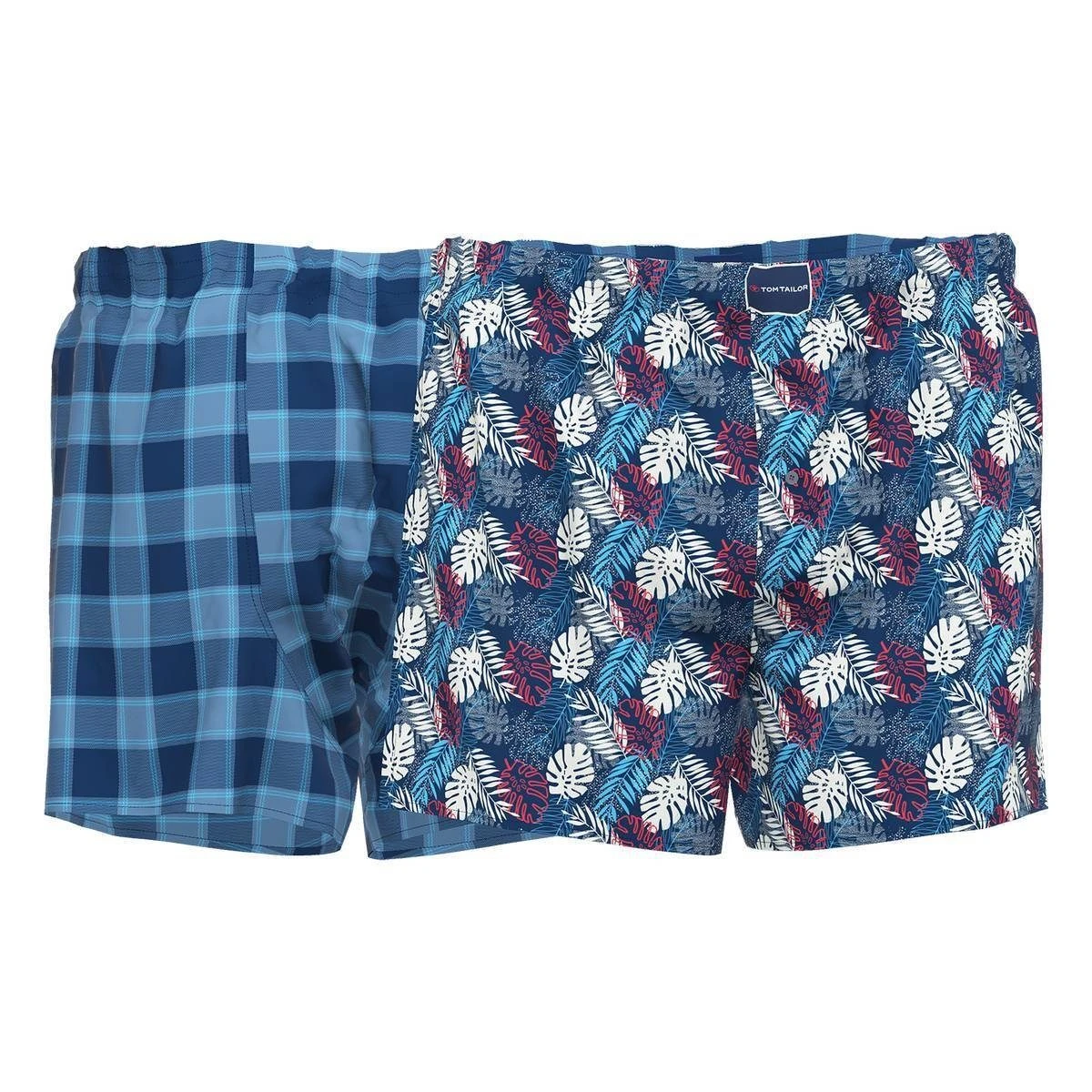 TOM TAILOR Boxershorts Herren Web-Boxershorts, 2er Pack - Baumwolle 3 TOM TAILOR Boxershorts Herren Web-Boxershorts, 2er Pack - Baumwolle