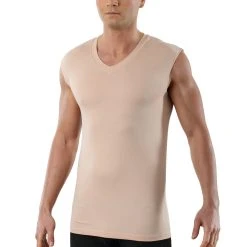 Albert Kreuz Achselhemd V-Neck Light Atmungsaktiv Ohne Arm (kein Set, 1-St., Kein Set)