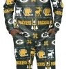 Forever Collectibles Pyjama NFL Green Bay Packers Crewneck Ugly Pajama -Zimmerli Geschäft cc5f8a45 b173 5275 8809 7ab5d6dc27fc