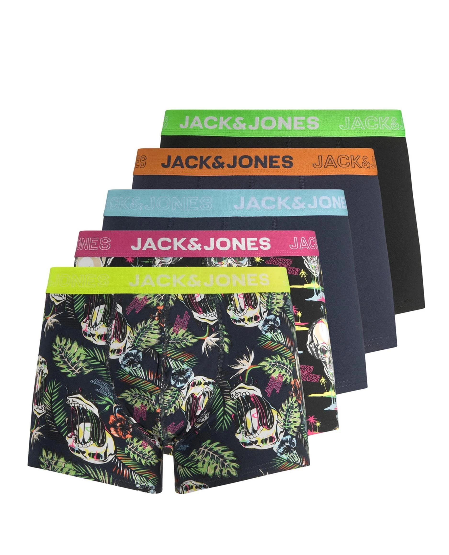 Jack & Jones Boxershorts MELTING SKULL (Packung, 5-St., 5er-Pack) 3 Jack & Jones Boxershorts MELTING SKULL (Packung, 5-St., 5er-Pack)
