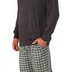 Normann Pyjama Herren Pyjama Schlafanzug Mit Bündchen Und Karierter Jersey Hose - Auch In Übergrössen 11 Normann Pyjama Herren Pyjama Schlafanzug Mit Bündchen Und Karierter Jersey Hose - Auch In Übergrössen -Zimmerli Geschäft cede494d 637a 5774 bfb3 a369993ea875 scaled