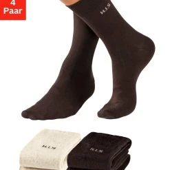 H.I.S Socken (4-Paar) Mit Druckfreiem Bündchen