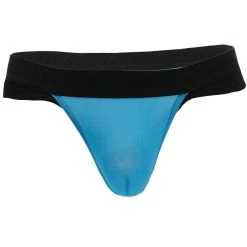 Doreanse Underwear Stringtanga Herren Sport String Tanga Schwarz/Türkis, M, DA1258 -Zimmerli Geschäft d79482f2 446c 4c0b 8370 21f3f87b1763