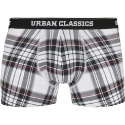 URBAN CLASSICS Boxershorts Urban Classics Männer Boxer Shorts 3-Pack