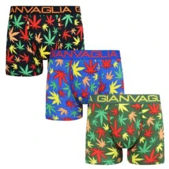 Holland Underwear Boxershorts Boxershorts Herren 3er Set GIANVAGLIA Premium Stretch Baumwolle