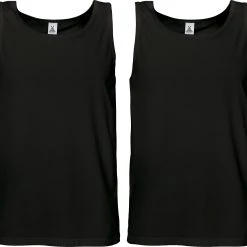 Erwin Müller Unterhemd Herren-Unterhemd 2er-Pack Single-Jersey Uni