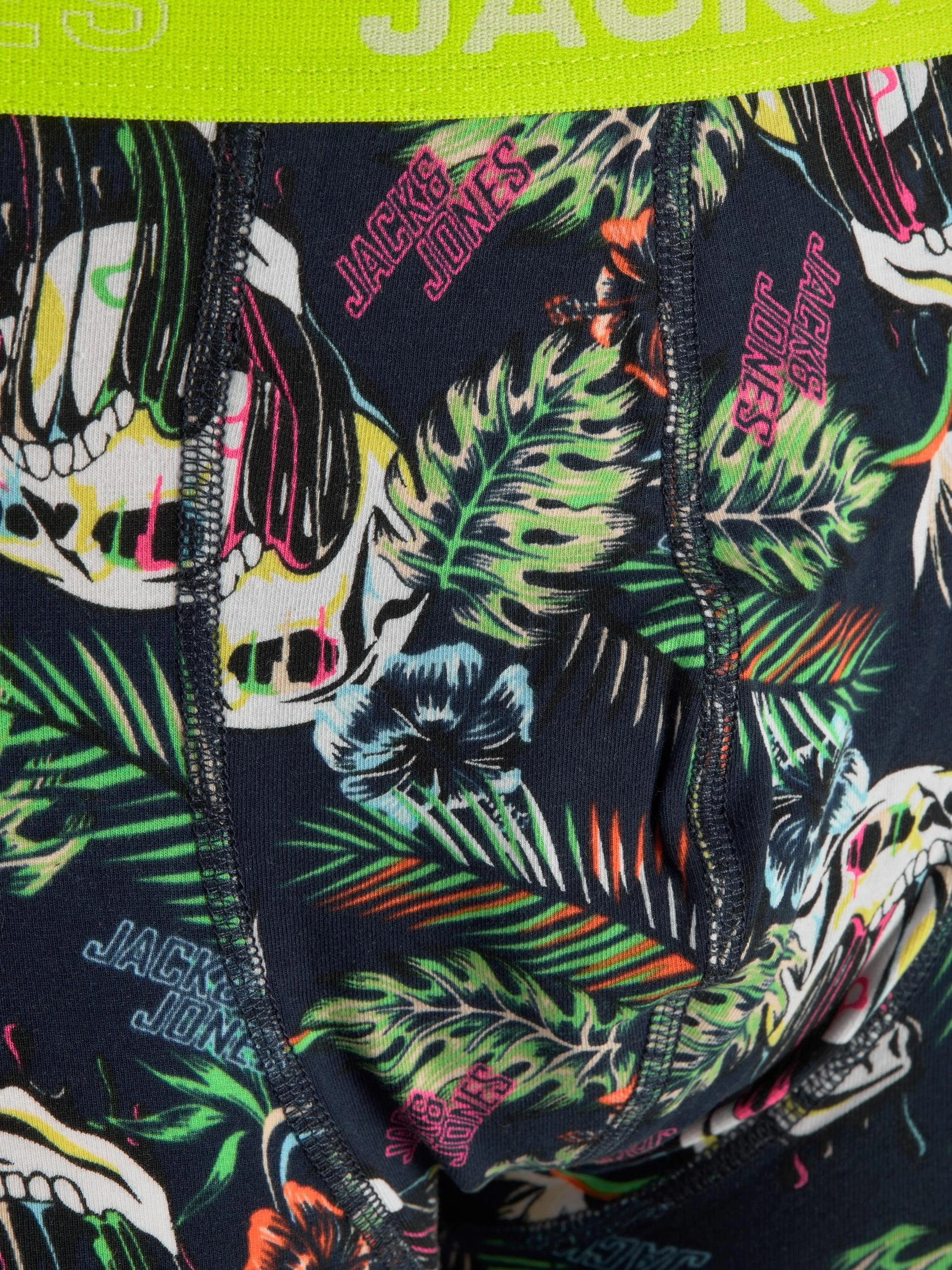 Jack & Jones Boxershorts MELTING SKULL (Packung, 5-St., 5er-Pack) 8 Jack & Jones Boxershorts MELTING SKULL (Packung, 5-St., 5er-Pack) – Bild 6