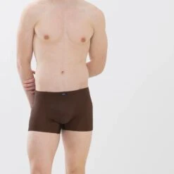 Mey Boxershorts Mey Shorty 37203 Serie Dots Oxblood (1 Stück, 1-St)