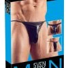 Svenjoyment Underwear Tanga 3-teiliges Wetlook Tanga-Set Für Herren - Schwarz -Zimmerli Geschäft dc711dbe 7011 4b34 9860 34652e94fea2
