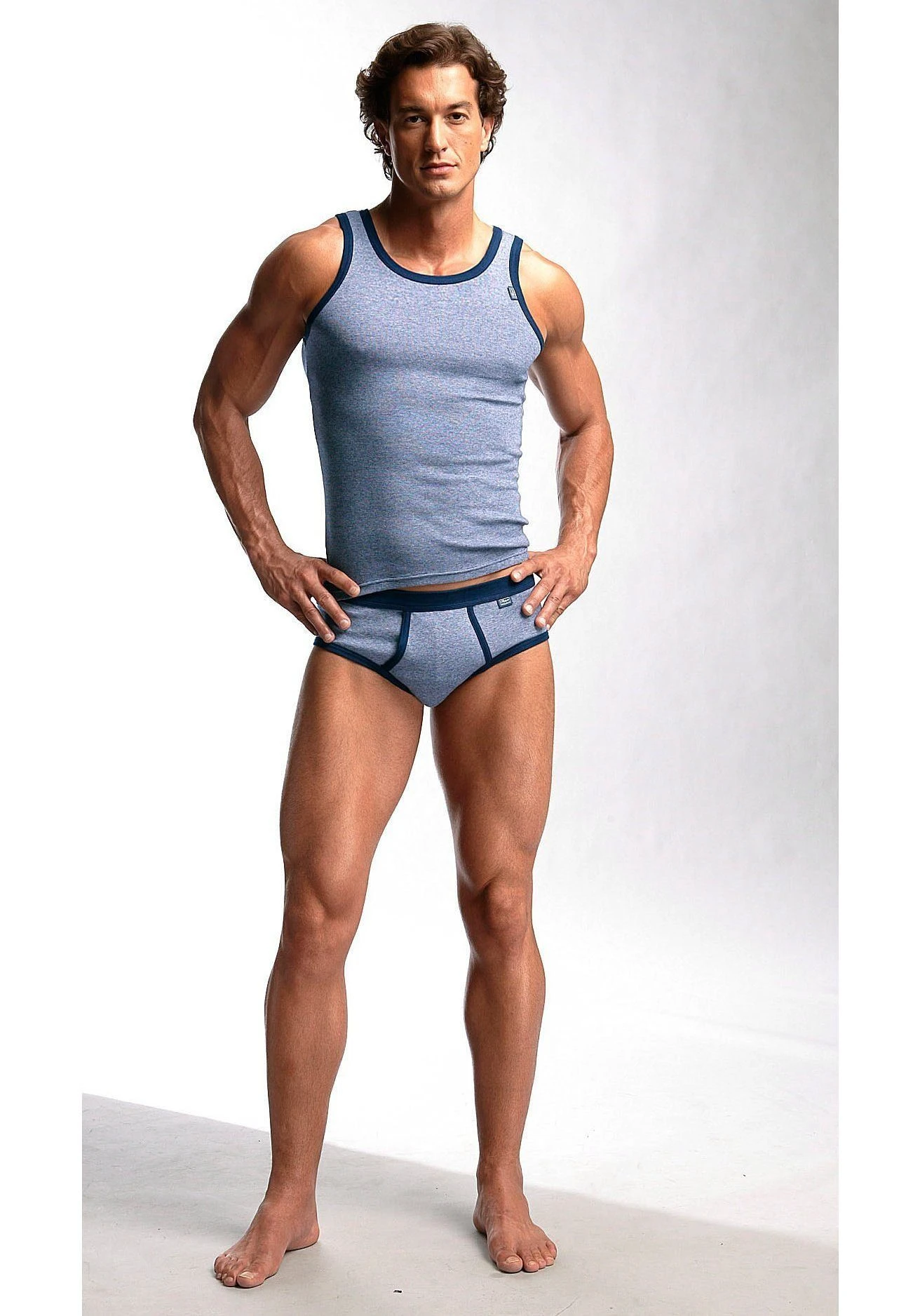 Clipper Exclusive Slip (Packung, 3-St) Modische Optik: Jeans Meliert, Tolle Baumwoll-Qualität 5 Clipper Exclusive Slip (Packung, 3-St) Modische Optik: Jeans Meliert, Tolle Baumwoll-Qualität – Bild 3