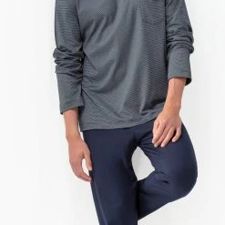 Mey Pyjama Bennison (Set, 2 Tlg) Schlafanzug - Baumwolle - Set Aus Langarm-Shirt Und Langer Hose -Zimmerli Geschäft e0442a05 7bfe 5c22 97bd c2cd106908fd scaled