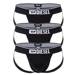 Diesel Tanga Herren Jockstrap 3 Pack - UMBR-JOCKYTRHEEPACK