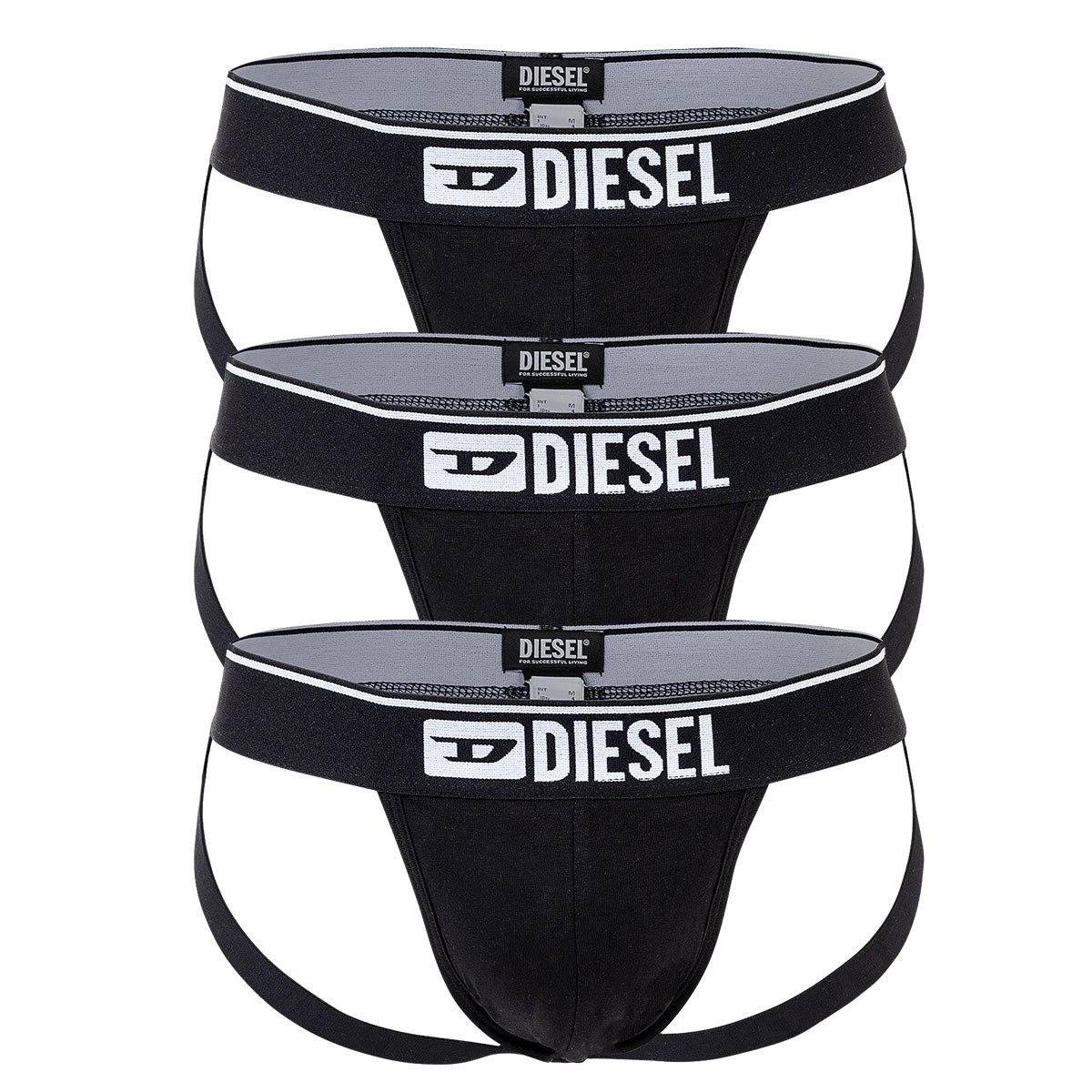 Diesel Tanga Herren Jockstrap 3 Pack - UMBR-JOCKYTRHEEPACK 3 Diesel Tanga Herren Jockstrap 3 Pack - UMBR-JOCKYTRHEEPACK