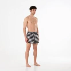 Qotton Boxershorts 3er Pack American Boxershorts 100% Gewebte Baumwolle Herren Unterhosen Männer Ohne Kratzenden Zettel Weite Unterhosen Elastischer Bund Eingriff Mit Knopfverschluss Kariert Weiche & Atmungsaktive Unterwäsche (3-St., 3er-Pack) -Zimmerli Geschäft e4226ef9 b028 44aa 9ad8 b11e7c7cd19b scaled