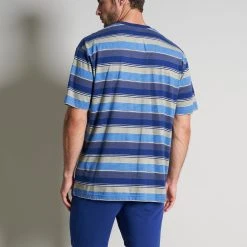 GÖTZBURG Shorty GÖTZBURG Herren Shorty Blau Quergestreift (1 Tlg) -Zimmerli Geschäft e7eb4e20 8351 5616 b609 43e78b30428a scaled