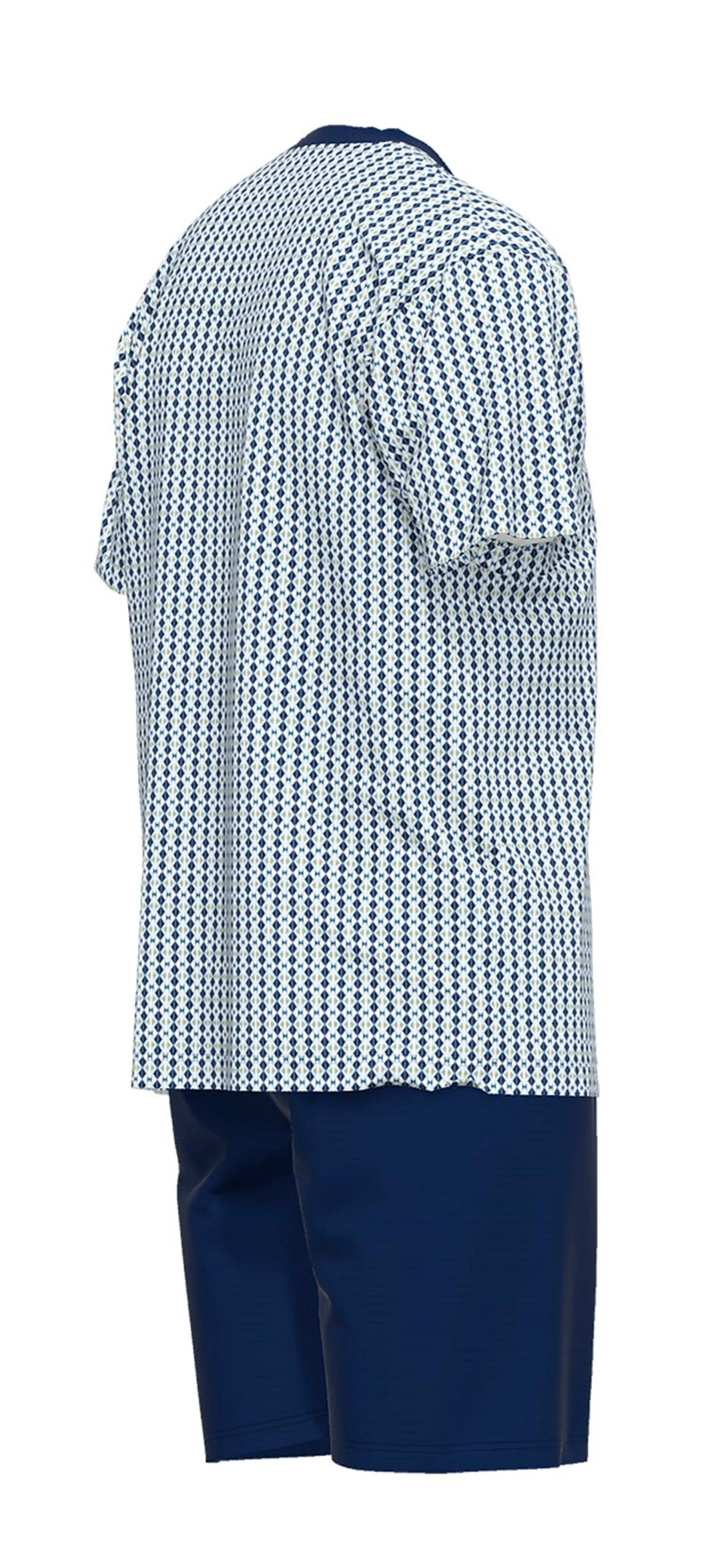 GÖTZBURG Schlafanzug Herren Shorty Schlafanzug (2 Tlg) Baumwolle 5 GÖTZBURG Schlafanzug Herren Shorty Schlafanzug (2 Tlg) Baumwolle – Bild 3