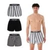 Qotton Boxershorts 3er Pack American Boxershorts 100% Gewebte Baumwolle Herren Unterhosen Männer Ohne Kratzenden Zettel Weite Unterhosen Elastischer Bund Eingriff Mit Knopfverschluss Kariert Weiche & Atmungsaktive Unterwäsche (3-St., 3er-Pack) -Zimmerli Geschäft f2c7debb aede 4af4 a425 de04394d1aec
