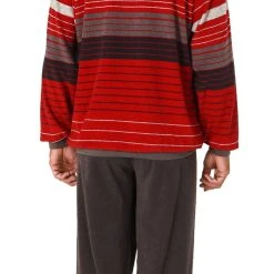 Normann Pyjama Herren Frottee Schlafanzug Pyjama Langarm Mit Bündchen In Streifen-Look -Zimmerli Geschäft f41e7303 07fd 52b8 a60c ddf69930cdd8 scaled