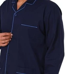 Normann Pyjama Klassischer Herren Pyjama Gewebt Mit Durchknöpfbarem Oberteil - Popeline - 191 101 91 110 -Zimmerli Geschäft f4e0e21b 99b3 5bd1 b535 8c1d8f7a95a0