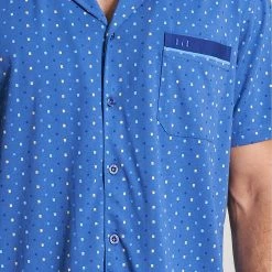 GÖTZBURG Shorty GÖTZBURG Herren Shorty Blau Bedruckt (1 Tlg) -Zimmerli Geschäft f847755b 4b00 5fdc 8b68 7aaa2d61bcb1 scaled