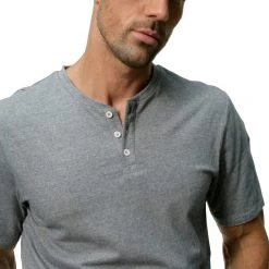 S.Oliver Pyjama (2 Tlg., 1 Stück) Oberteil In Melange-Optik Mit Knopfleiste -Zimmerli Geschäft f9a101ca 36ac 55b4 b255 49c505b7430a scaled