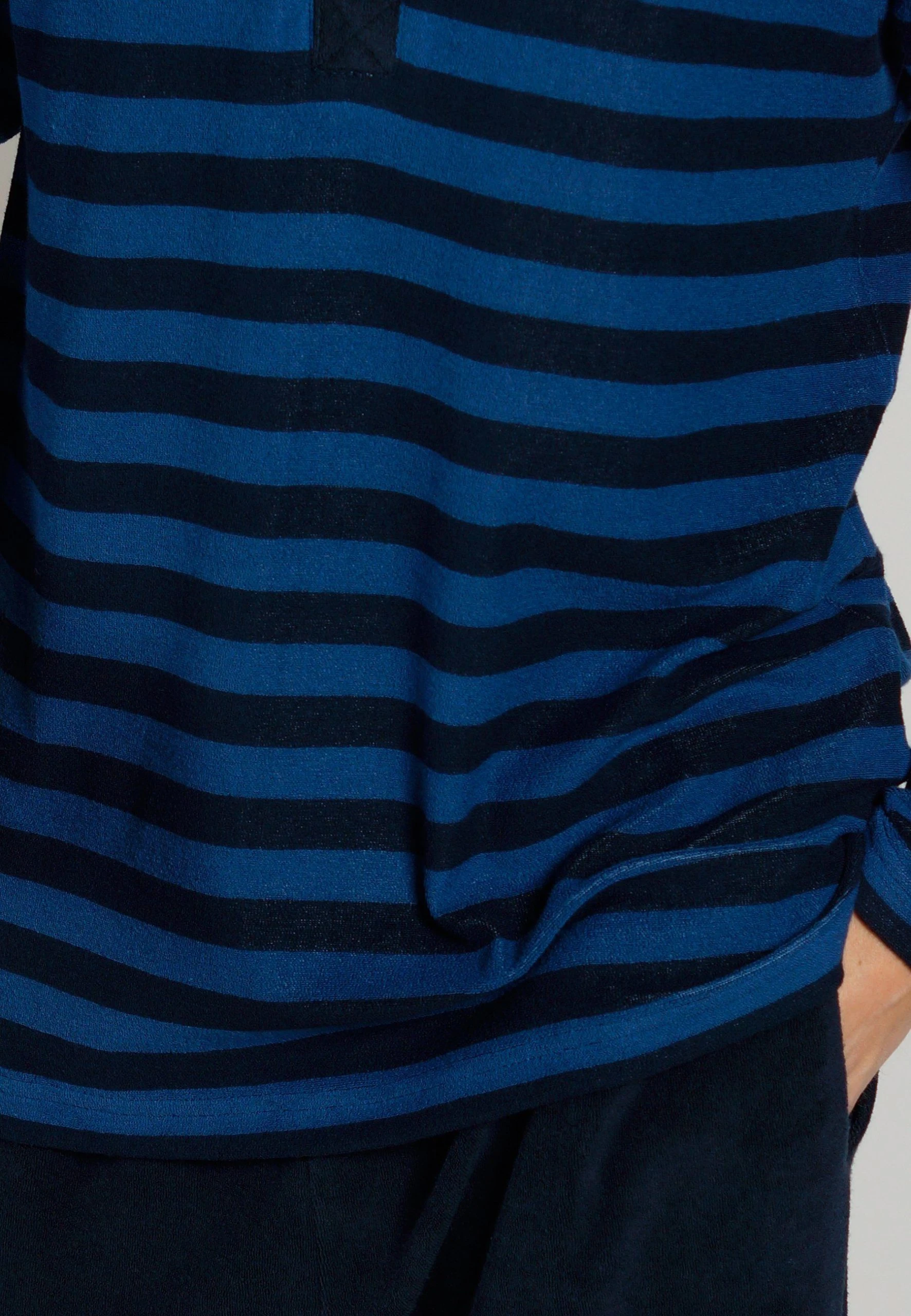 CECEBA Pyjama CECEBA Herren Pyjama Blau Quergestreift (1 Tlg) 6 CECEBA Pyjama CECEBA Herren Pyjama Blau Quergestreift (1 Tlg) – Bild 4