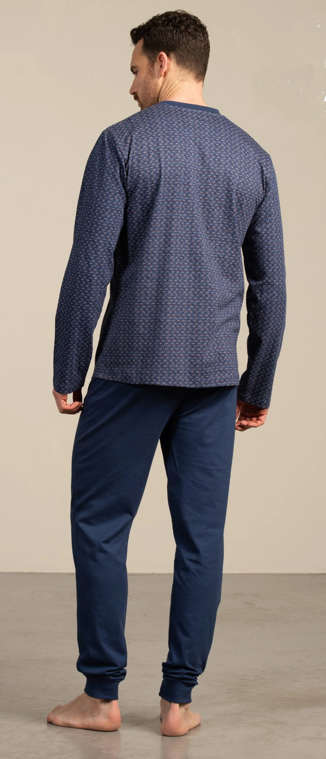 Eskimo Pyjama Eskimo Herren Schlafanzug (2 Tlg) Baumwolle 4 Eskimo Pyjama Eskimo Herren Schlafanzug (2 Tlg) Baumwolle – Bild 2