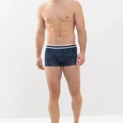 Mey Boxershorts Mey Shorty 37149 Serie Lemmer Blau (1 Stück, 1-St., 1 Stück)