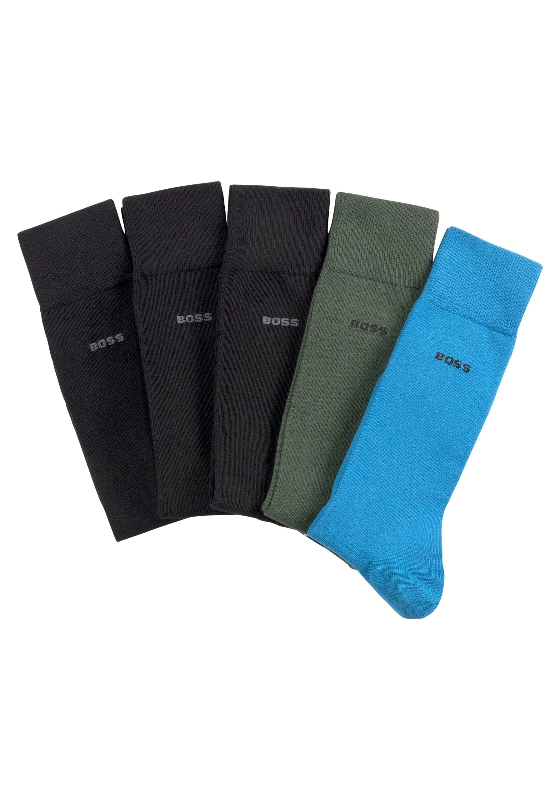 BOSS Socken (5-Paar) Mit Verstärkter Ferse 3 BOSS Socken (5-Paar) Mit Verstärkter Ferse