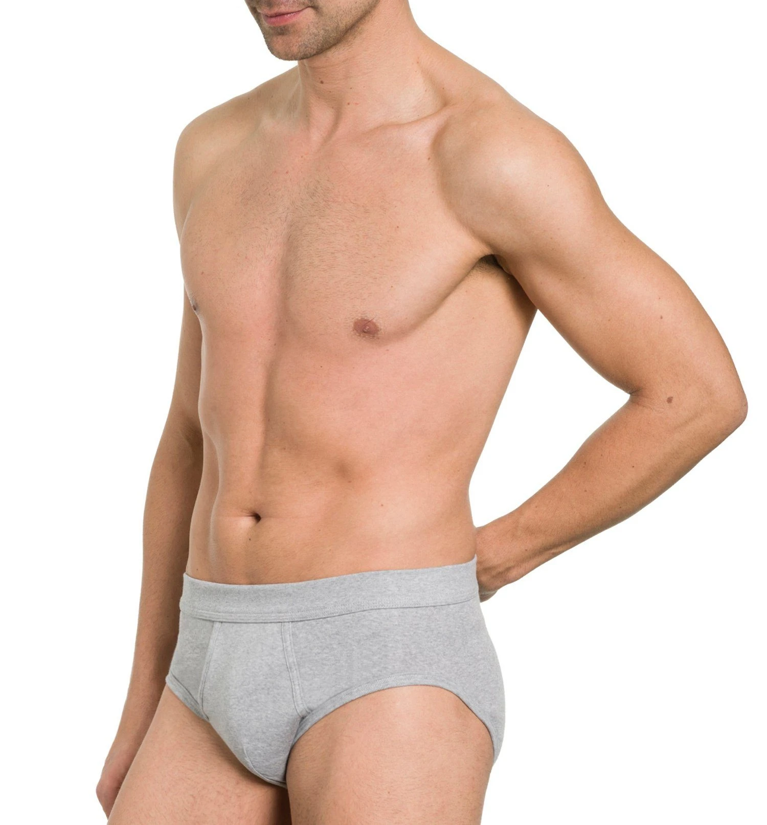 HAASIS Bodywear 1919 Slip Herren Slips 77303123-graumeliert (Packung, 3-St., 3er Pack) Hochwertige Graumelierte Herren Slips Mit Eingriff In Optimaler Paßform, Pflegeleicht, Formbeständig, Strapazierfähig Aus 95% Hautsympathischer Baumwolle 5 HAASIS Bodywear 1919 Slip Herren Slips 77303123-graumeliert (Packung, 3-St., 3er Pack) Hochwertige Graumelierte Herren Slips Mit Eingriff In Optimaler Paßform, Pflegeleicht, Formbeständig, Strapazierfähig Aus 95% Hautsympathischer Baumwolle – Bild 3