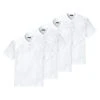 Schiesser Unterhemd 4er Pack American (Spar-Set, 4-St) Unterhemd / Shirt Kurzarm - Baumwolle -