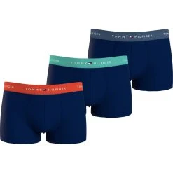 Tommy Hilfiger Underwear Trunk 3P WB TRUNK (Packung, 3-St., 3er-Pack) Mit Logo-Elastikbund